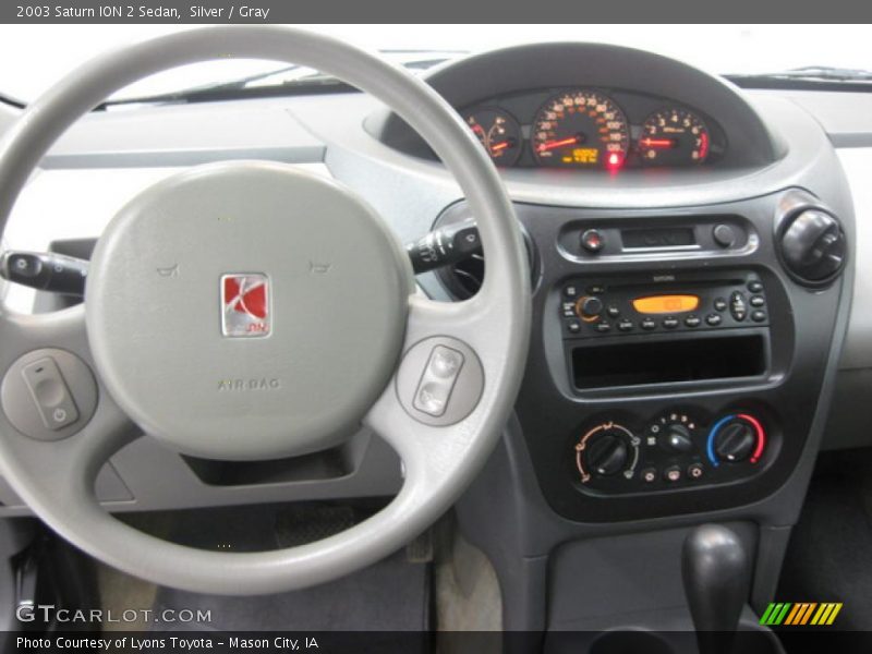 Silver / Gray 2003 Saturn ION 2 Sedan