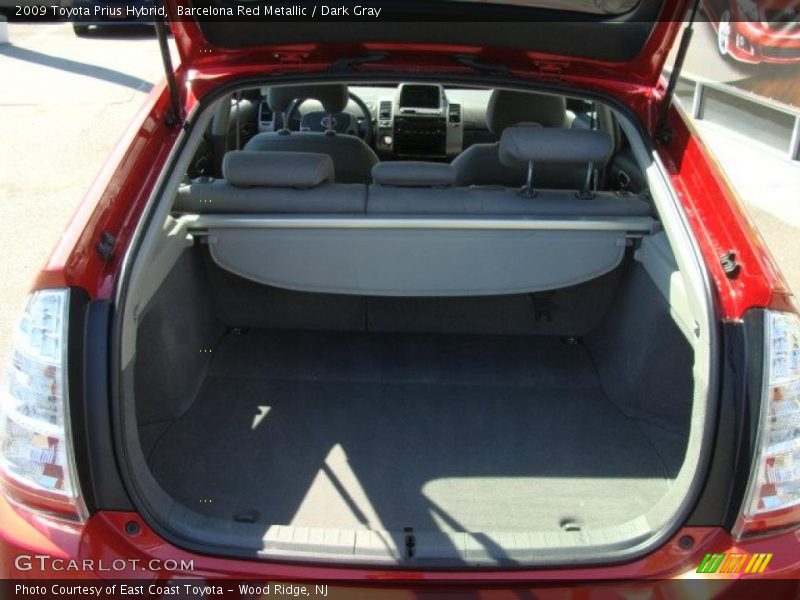 Barcelona Red Metallic / Dark Gray 2009 Toyota Prius Hybrid