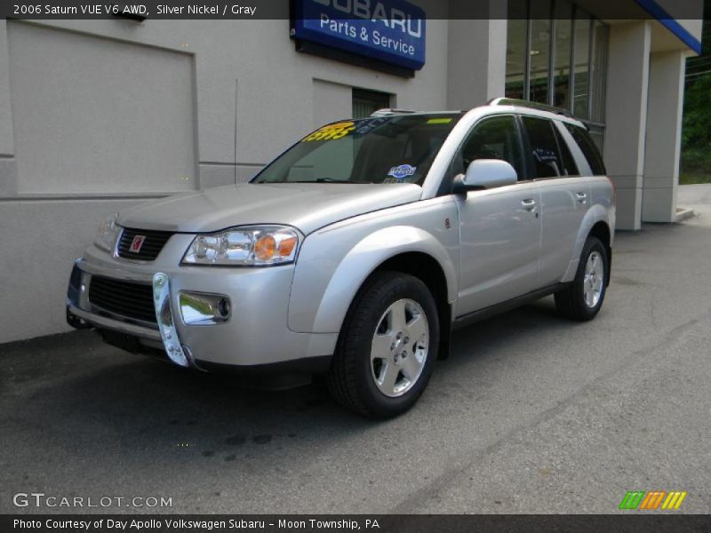 Silver Nickel / Gray 2006 Saturn VUE V6 AWD