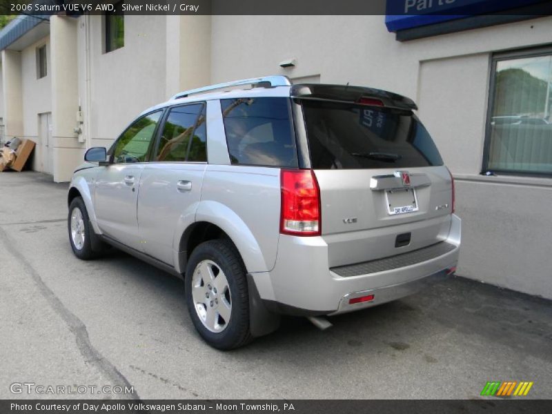 Silver Nickel / Gray 2006 Saturn VUE V6 AWD