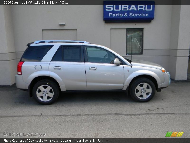 Silver Nickel / Gray 2006 Saturn VUE V6 AWD