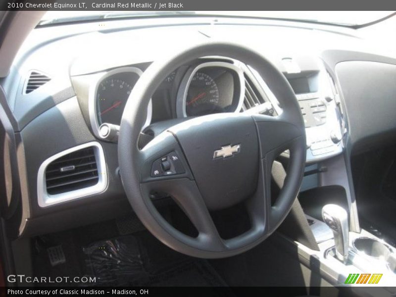 Cardinal Red Metallic / Jet Black 2010 Chevrolet Equinox LT