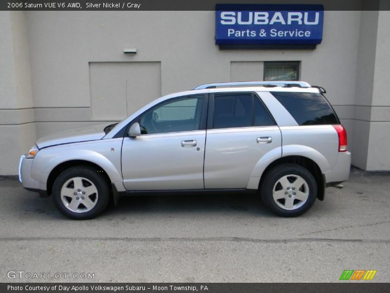 Silver Nickel / Gray 2006 Saturn VUE V6 AWD