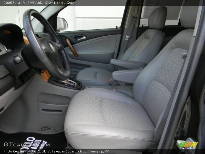 Silver Nickel / Gray 2006 Saturn VUE V6 AWD