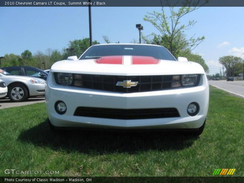 Summit White / Black 2010 Chevrolet Camaro LT Coupe