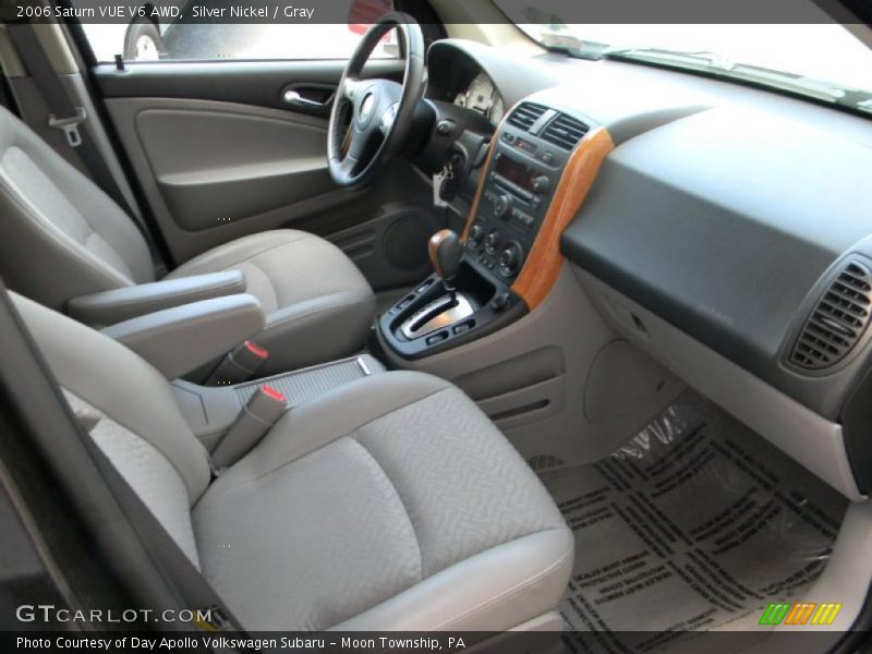 Silver Nickel / Gray 2006 Saturn VUE V6 AWD