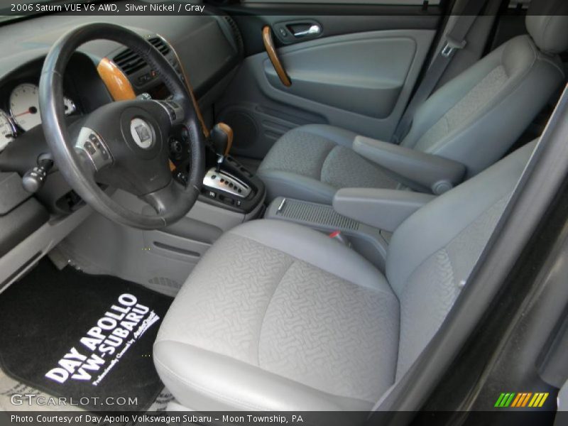 Silver Nickel / Gray 2006 Saturn VUE V6 AWD