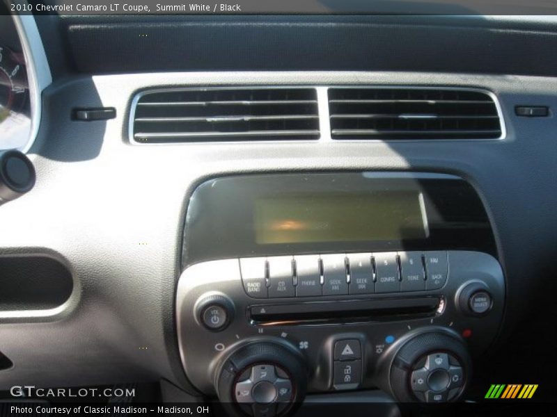 Summit White / Black 2010 Chevrolet Camaro LT Coupe