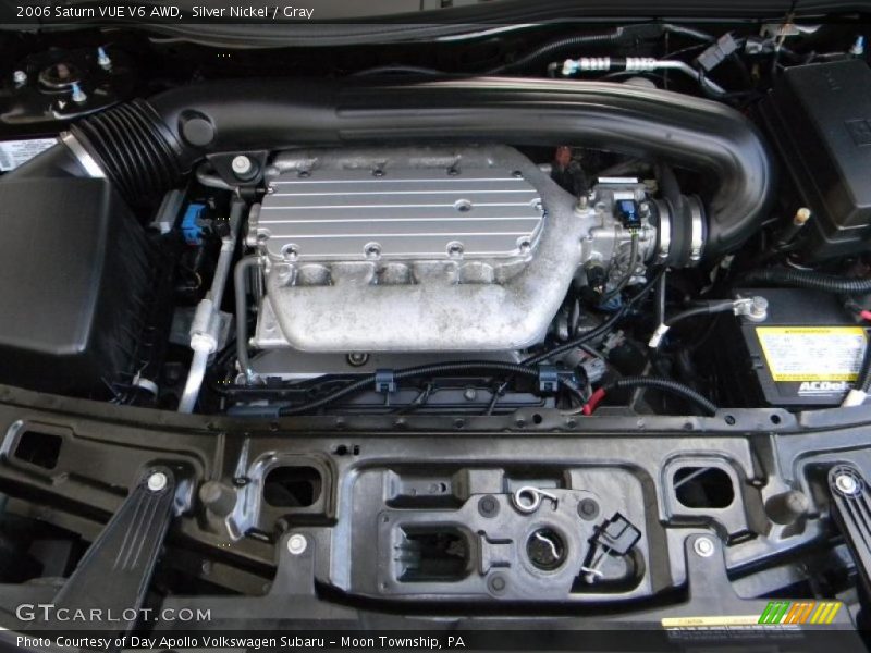 Silver Nickel / Gray 2006 Saturn VUE V6 AWD