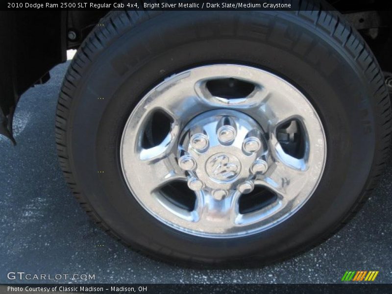 Bright Silver Metallic / Dark Slate/Medium Graystone 2010 Dodge Ram 2500 SLT Regular Cab 4x4