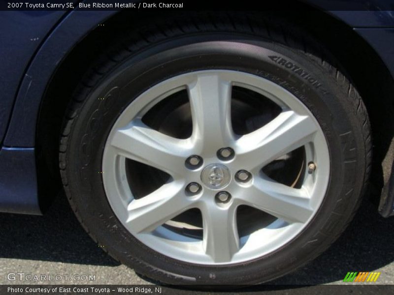 Blue Ribbon Metallic / Dark Charcoal 2007 Toyota Camry SE