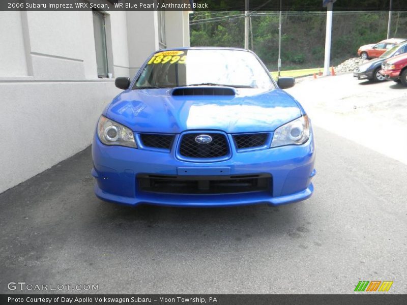 WR Blue Pearl / Anthracite Black 2006 Subaru Impreza WRX Sedan