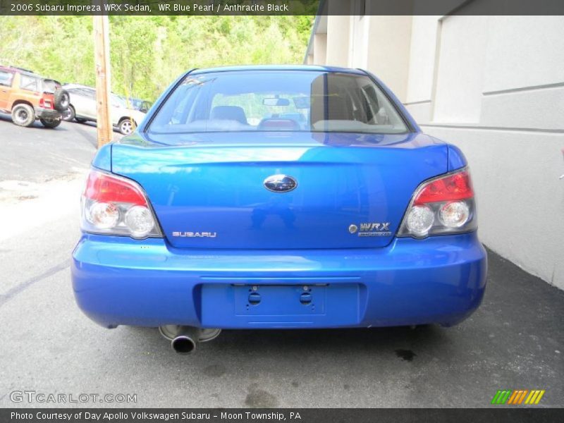 WR Blue Pearl / Anthracite Black 2006 Subaru Impreza WRX Sedan