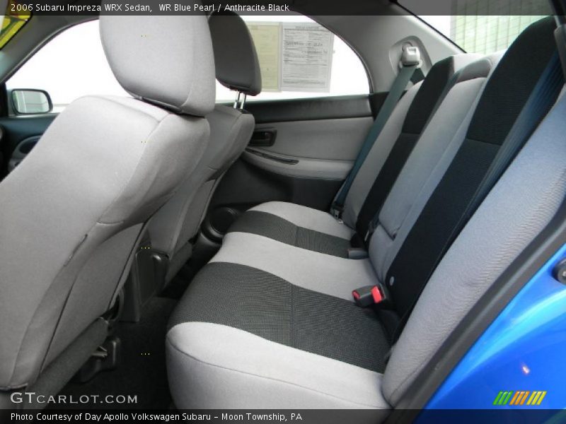WR Blue Pearl / Anthracite Black 2006 Subaru Impreza WRX Sedan