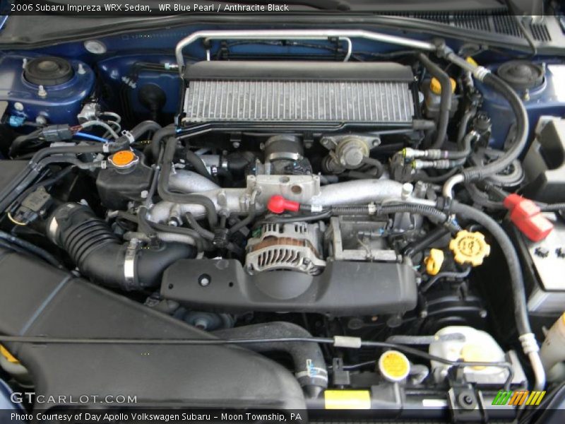 WR Blue Pearl / Anthracite Black 2006 Subaru Impreza WRX Sedan