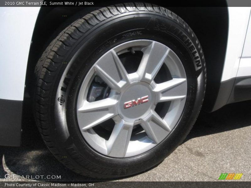 Summit White / Jet Black 2010 GMC Terrain SLE