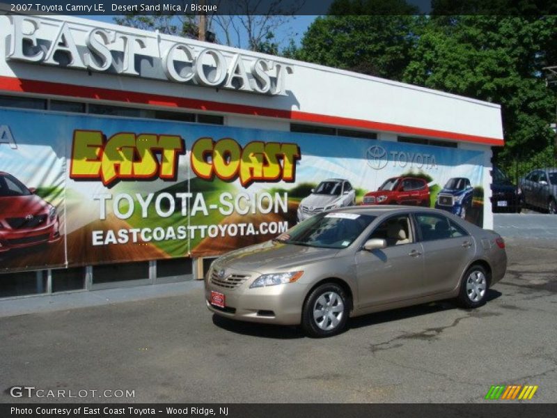 Desert Sand Mica / Bisque 2007 Toyota Camry LE