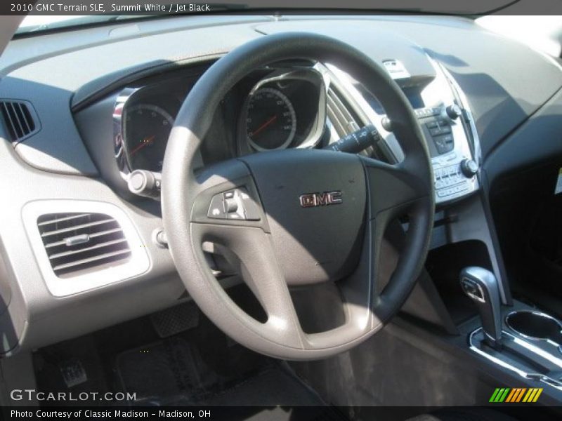 Summit White / Jet Black 2010 GMC Terrain SLE