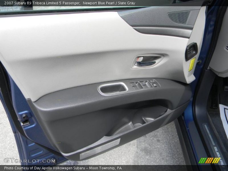 Newport Blue Pearl / Slate Gray 2007 Subaru B9 Tribeca Limited 5 Passenger