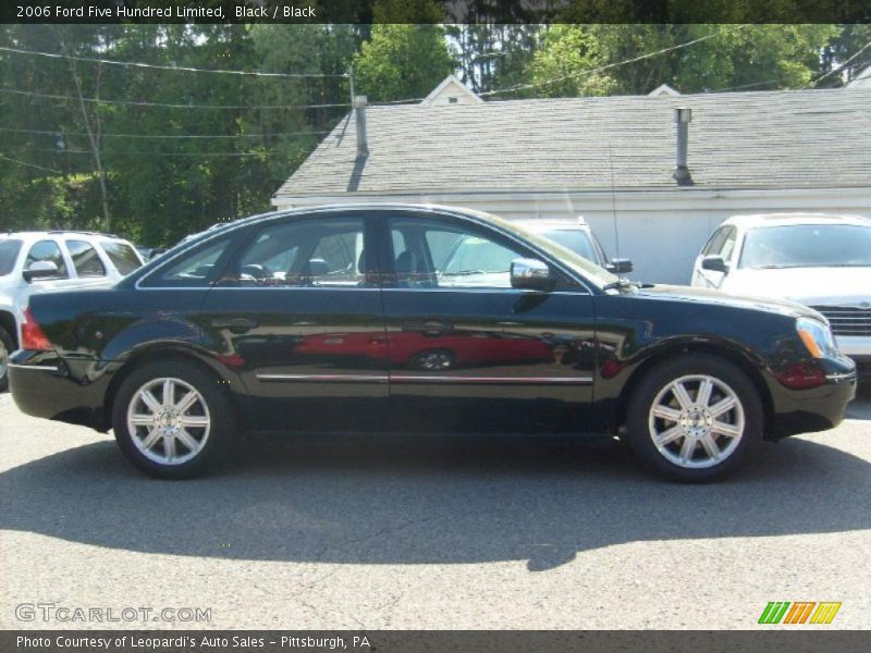 Black / Black 2006 Ford Five Hundred Limited