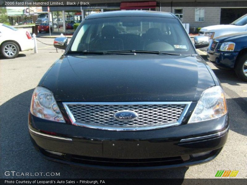 Black / Black 2006 Ford Five Hundred Limited