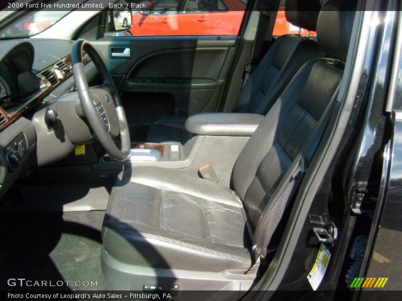 Black / Black 2006 Ford Five Hundred Limited
