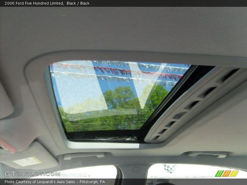 Black / Black 2006 Ford Five Hundred Limited