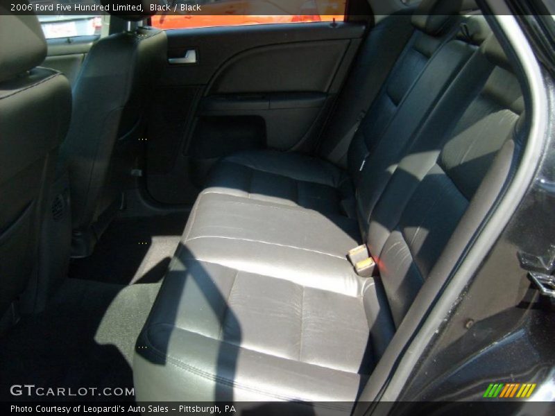 Black / Black 2006 Ford Five Hundred Limited