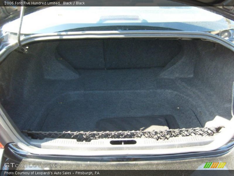Black / Black 2006 Ford Five Hundred Limited