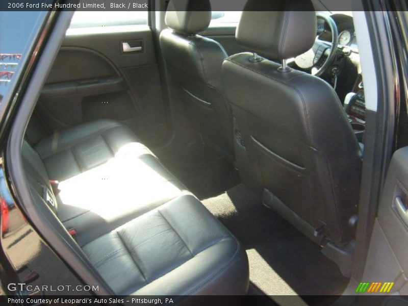 Black / Black 2006 Ford Five Hundred Limited