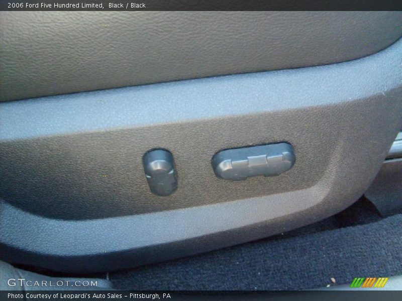 Black / Black 2006 Ford Five Hundred Limited