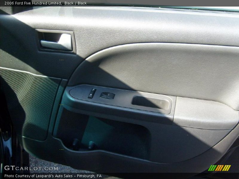 Black / Black 2006 Ford Five Hundred Limited