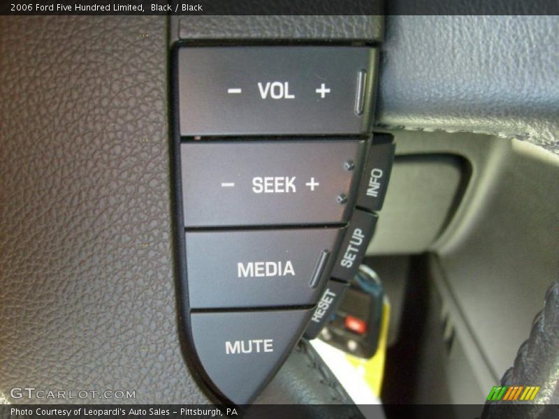 Black / Black 2006 Ford Five Hundred Limited