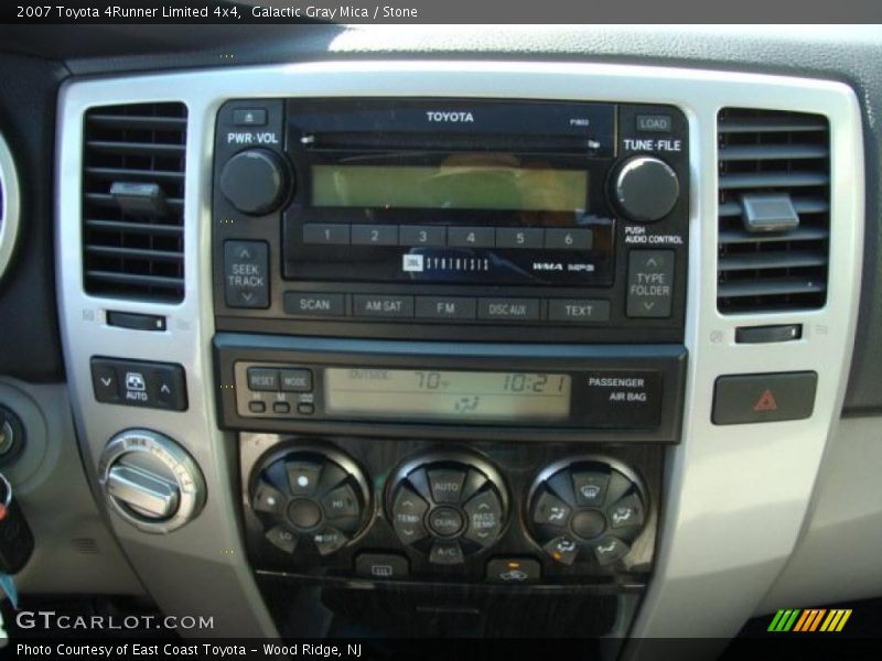 Galactic Gray Mica / Stone 2007 Toyota 4Runner Limited 4x4