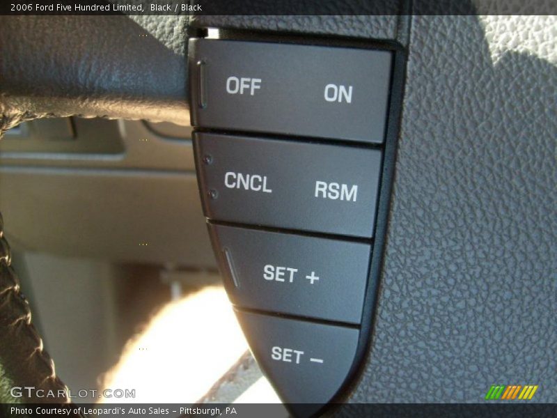 Black / Black 2006 Ford Five Hundred Limited