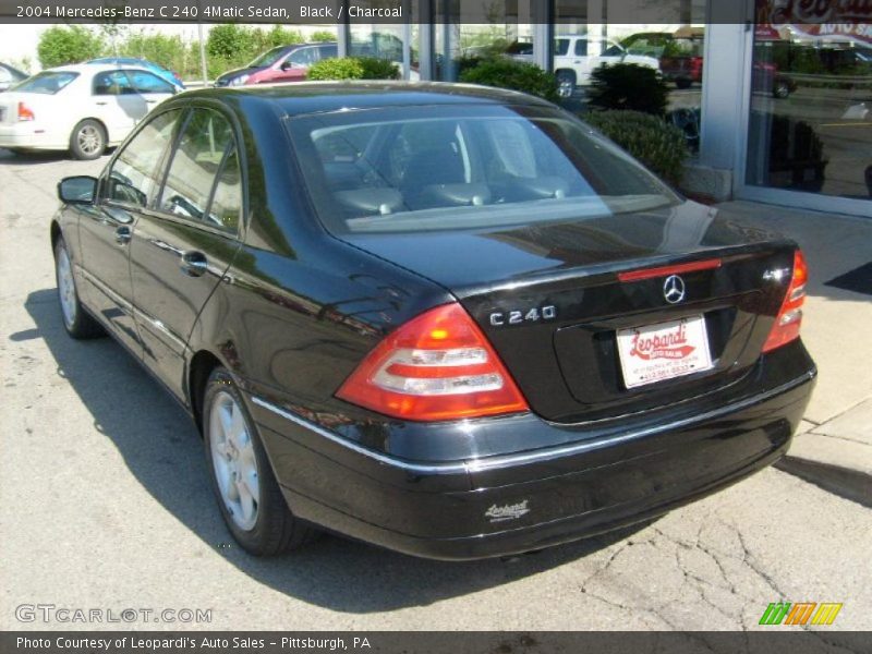 Black / Charcoal 2004 Mercedes-Benz C 240 4Matic Sedan