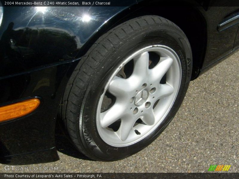 Black / Charcoal 2004 Mercedes-Benz C 240 4Matic Sedan