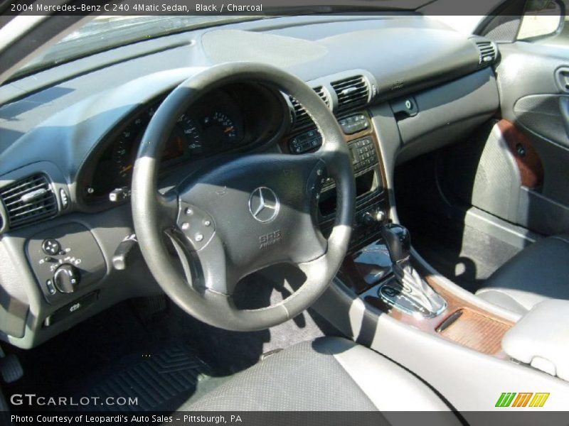 Black / Charcoal 2004 Mercedes-Benz C 240 4Matic Sedan