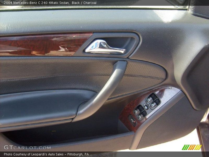 Black / Charcoal 2004 Mercedes-Benz C 240 4Matic Sedan
