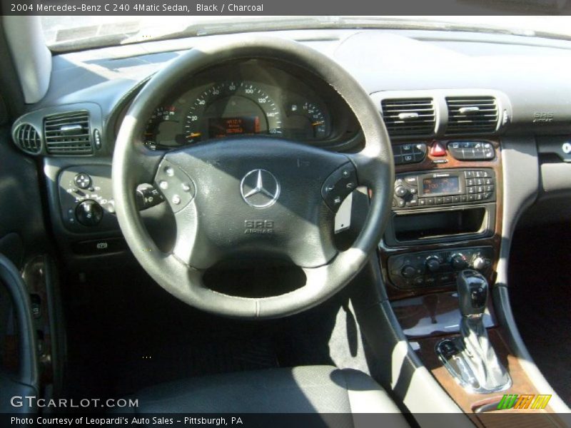 Black / Charcoal 2004 Mercedes-Benz C 240 4Matic Sedan