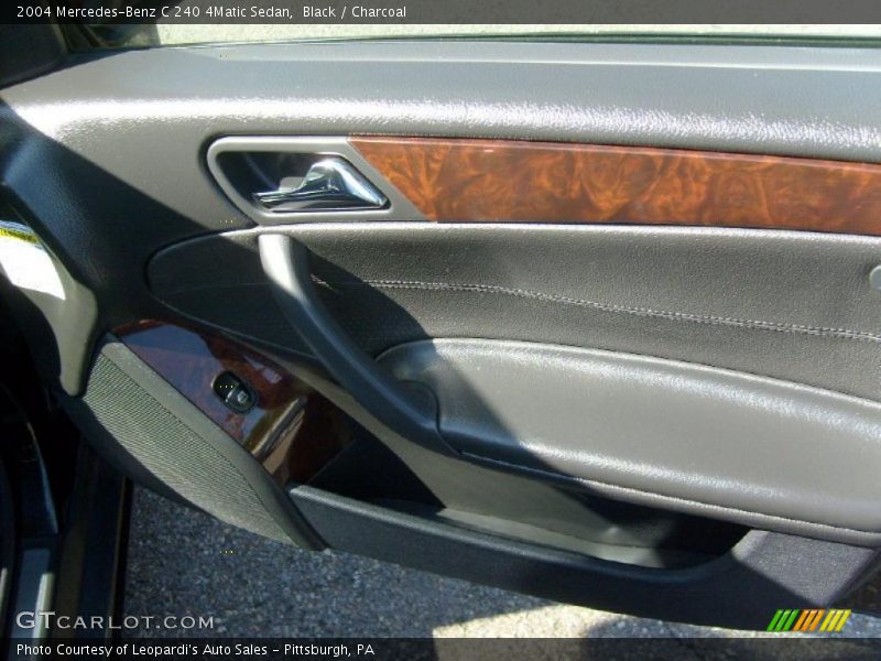 Black / Charcoal 2004 Mercedes-Benz C 240 4Matic Sedan