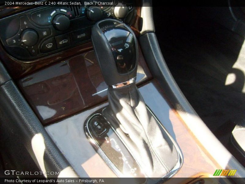 Black / Charcoal 2004 Mercedes-Benz C 240 4Matic Sedan