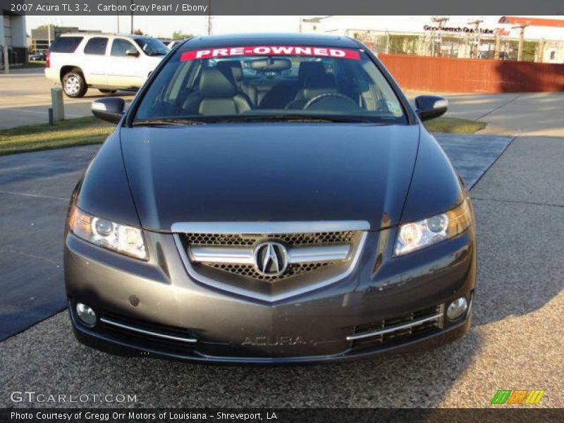 Carbon Gray Pearl / Ebony 2007 Acura TL 3.2