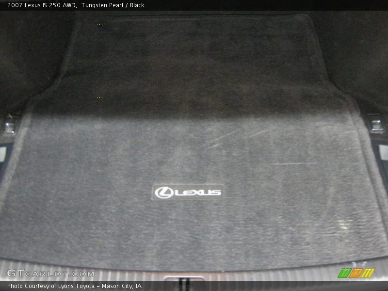 Tungsten Pearl / Black 2007 Lexus IS 250 AWD