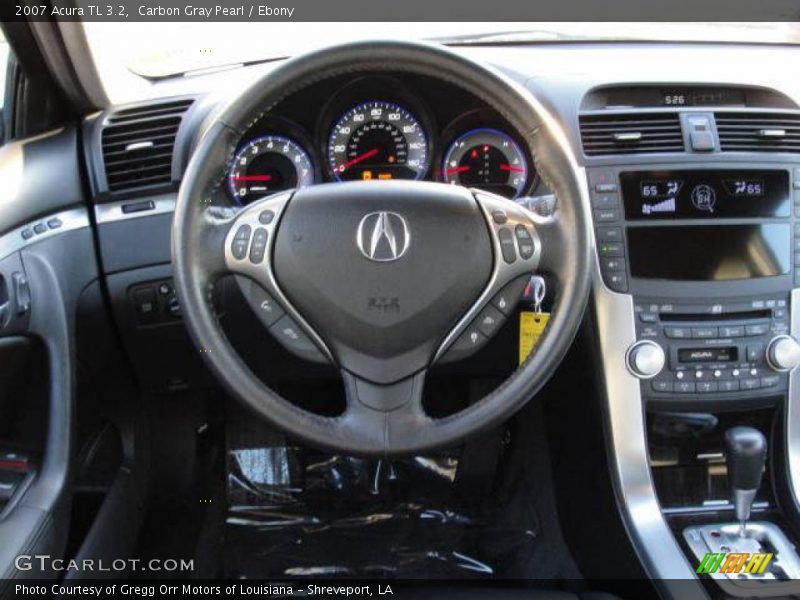 Carbon Gray Pearl / Ebony 2007 Acura TL 3.2