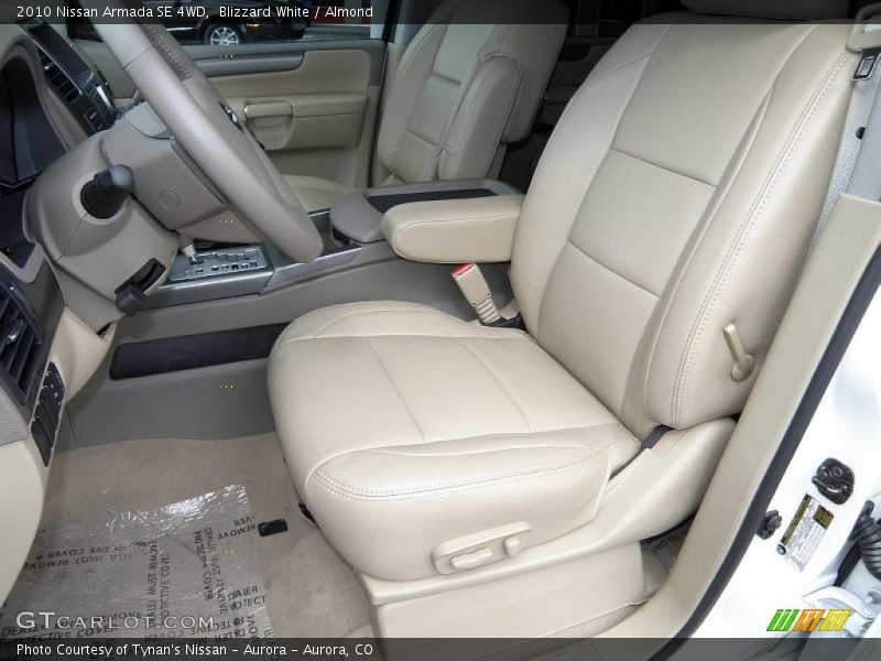 Blizzard White / Almond 2010 Nissan Armada SE 4WD