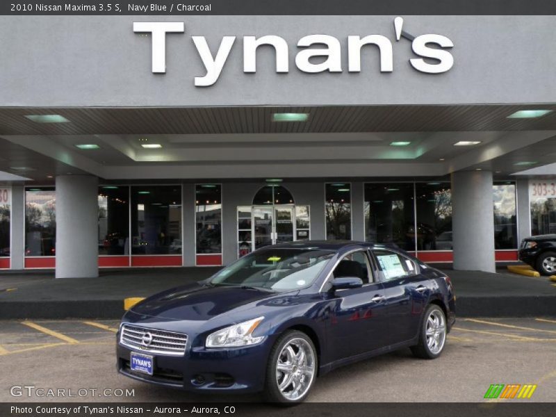 Navy Blue / Charcoal 2010 Nissan Maxima 3.5 S