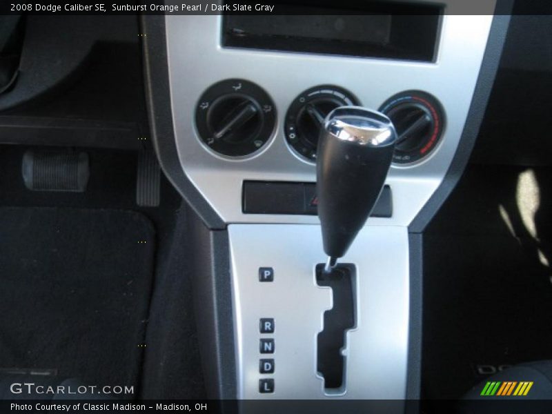 Sunburst Orange Pearl / Dark Slate Gray 2008 Dodge Caliber SE