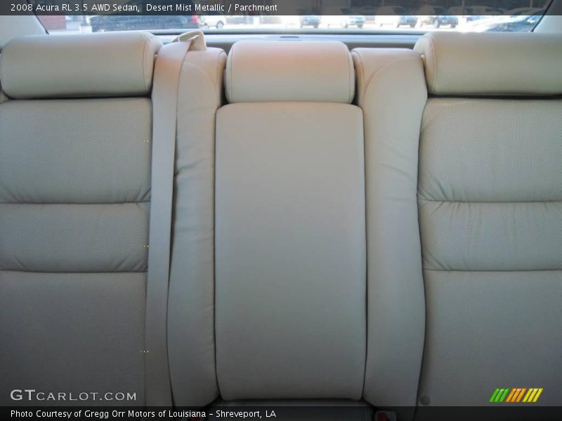 Desert Mist Metallic / Parchment 2008 Acura RL 3.5 AWD Sedan