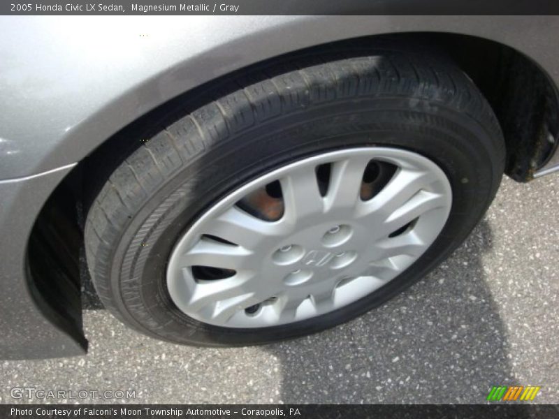 Magnesium Metallic / Gray 2005 Honda Civic LX Sedan